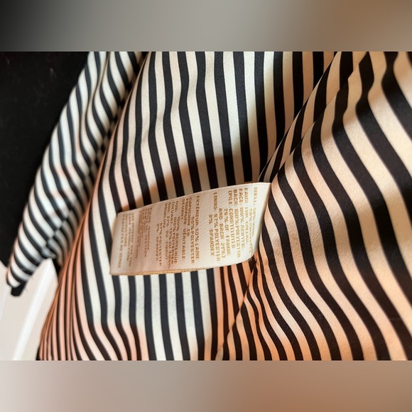 Kate Spade Wool Peacoat with Mink Faux Fur Collar - Picture 5 of 8